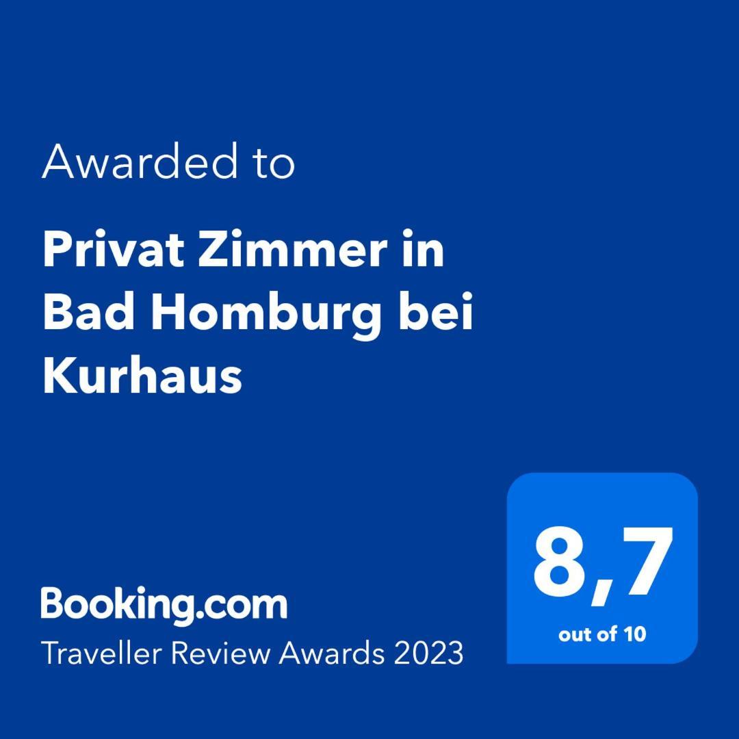Von Privat, Grosses Zimmer Sehr Zentral In Bad Homburg Stadtmitte 巴特洪堡 外观 照片